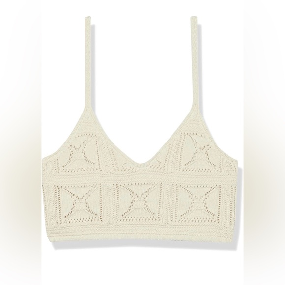 The Drop Other - NWT The Drop Cream Crochet Bralette